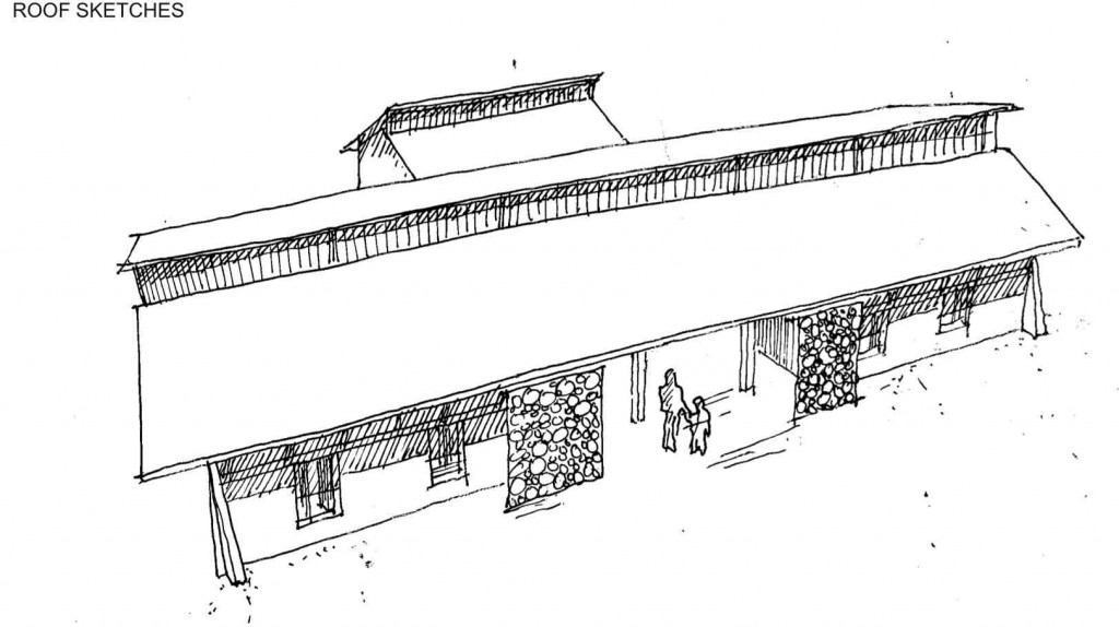 The team used traditional rurally available materials and features and added bamboo, which grows plentifully around the site - to lower the hardwood footprint.